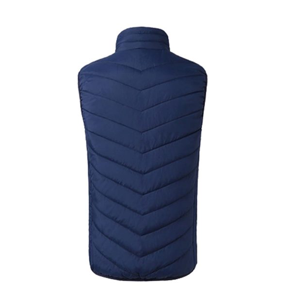 KAMIZELKA OGRZEWANA KURTKA PODGRZEWANA USB XL/XXL GRANATOWA  z metki 2XL  D I 4.1 a - obrazek 3