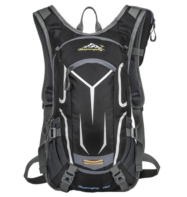 PLECAK TURYSTYCZNY SPORTOWY TREKKINGOWY NA  ROWER CZARNY D I 5.2 b - obrazek 2