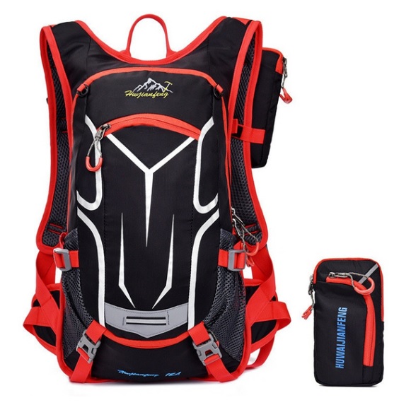 PLECAK TURYSTYCZNY SPORTOWY TREKKINGOWY NA ROWER CZERWONY D I 5.3b