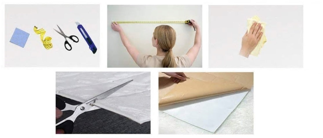 TAPETA CEGŁA SAMOPRZYLEPNA DIY NAKLEJKA 77x70CM CEGLANY GRAFIT - 8 D 11.1 a - obrazek 8