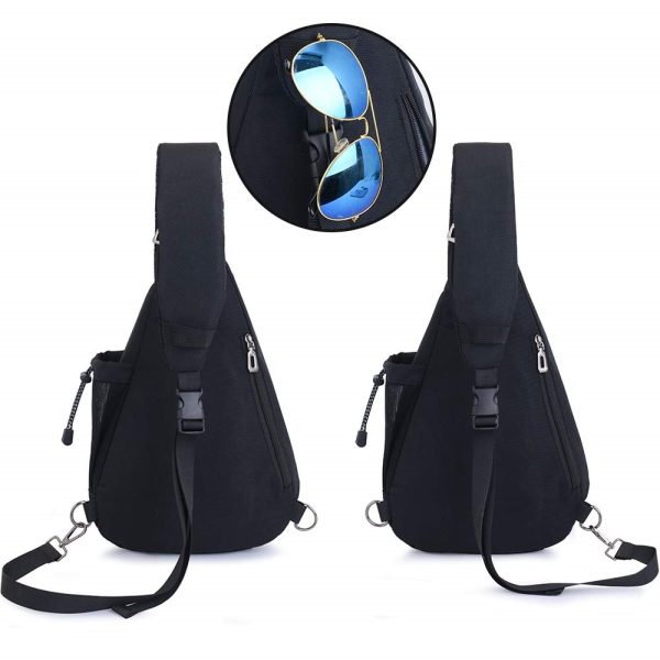 NERKA PLECAK TORBA NA RAMIĘ CROSSBODY MIEJSKI       CZARNY D I 3.2b - obrazek 11
