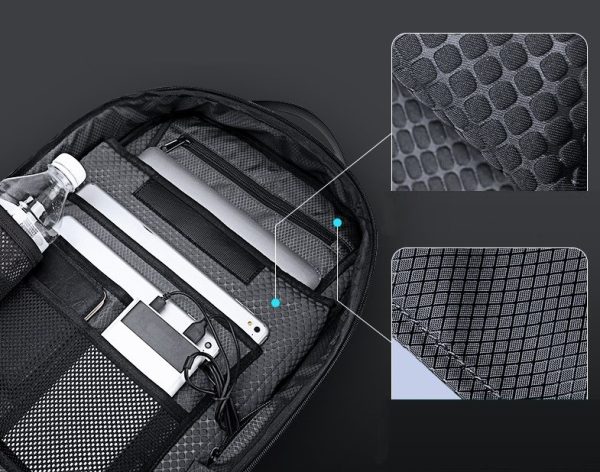 TORBA PLECAK NA LAPTOPA BIZNESOWY USB TSA FENRUIEN D I 18.2a - obrazek 11