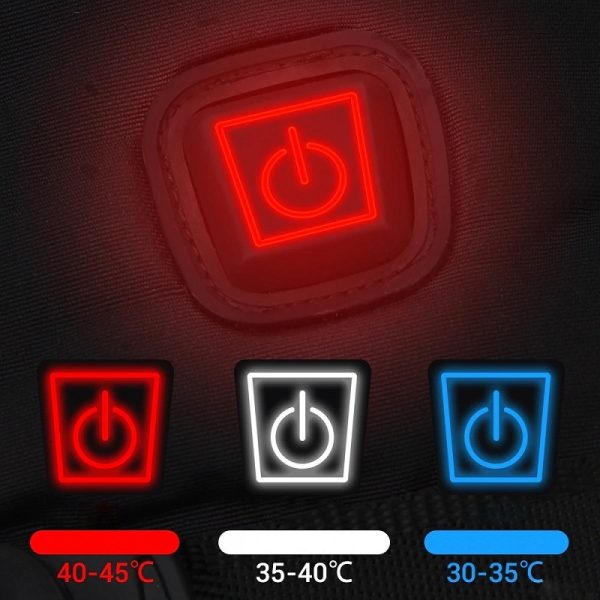 RĘKAWICE PODGRZEWANE RĘKAWICZKI DOTYKOWE WODOODPORNE USB POWERBANK L/XL   D I 1b - obrazek 7
