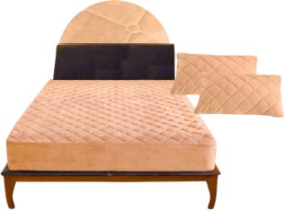 POKROWIEC NA MATERAC OCHRANIACZ WODOODPORNY 120x200x30 + 2x POSZEWKA 48×74