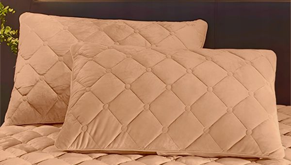 POKROWIEC NA MATERAC OCHRANIACZ WODOODPORNY 120x200x30 + 2x POSZEWKA 48x74 - obrazek 9
