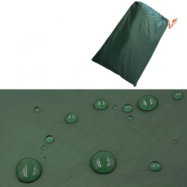 ZESTAW TARP PŁACHTA BIWAKOWA WODOODPORNA TERMICZNA 3x4m + 2x KRZESŁO TURYSTYCZNE SKŁADANE CZERWONE - obrazek 8
