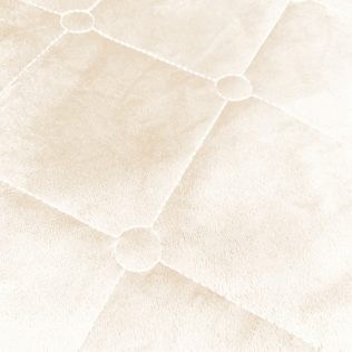 POSZEWKA NA PODUSZKĘ PIKOWANA PLUSZ 2 SZT 48×74 CM POKROWIEC OCHRANIACZ KREMOWY
