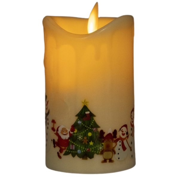 ZNICZ LED ŚWIECZKA WKŁAD DO ZNICZA 10 CM NA BATERIE ŚWIECA 12 SZTUK - obrazek 8