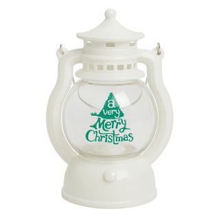 LATARENKA LED MERRY CHRISTMAS ŚWIECA OZDOBA ŚWIĄTECZNA DEKORACJA LAMPION