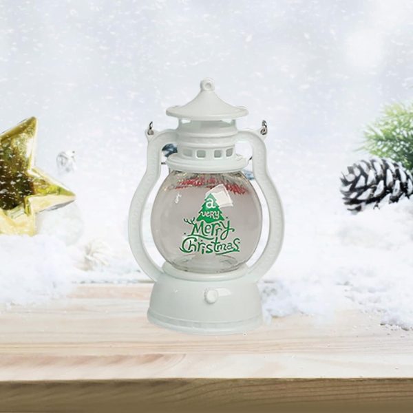 LATARENKA LED MERRY CHRISTMAS ŚWIECA OZDOBA ŚWIĄTECZNA DEKORACJA LAMPION - obrazek 5
