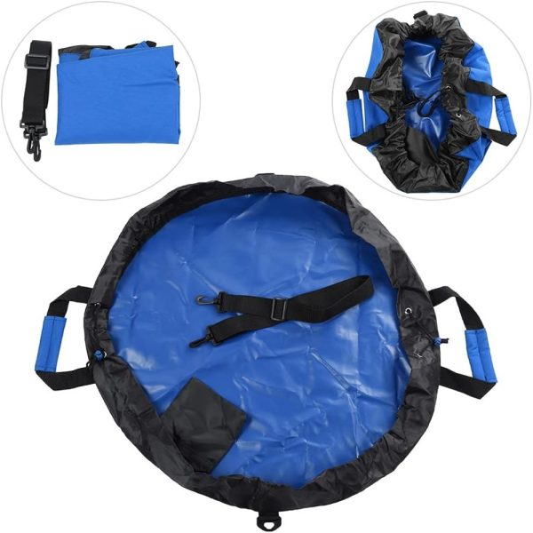 MATA WOREK TORBA DO MORSOWANIA I PRZEBIERANIA WODOODPORNA NA ODZIEŻ 80 cm - obrazek 6