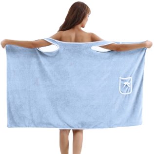 RĘCZNIK KĄPIELOWY TUNIKA DO SAUNY PAREO SZLAFROK DAMSKI SPA BASEN 140 X 90