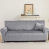 POKROWIEC NA KANAPĘ SOFĘ NAROŻNIK WELUR TŁOCZONY ORNAMENT PREMIUM 190-230CM - obrazek 3