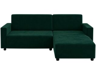 POKROWIEC NA CAŁY NAROŻNIK KANAPĘ SOFĘ WELUR PLUSZ PRAWY 2+2 OS OEKO-TEX