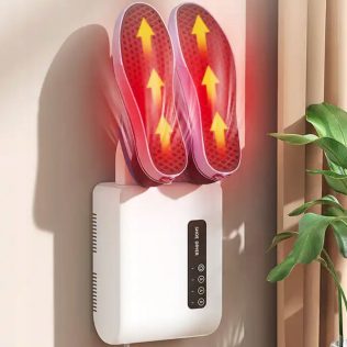 SUSZARKA DO BUTÓW RĘKAWICZEK ELEKTRYCZNA NAŚCIENNA Z INTELIGENTNYM TIMEREM