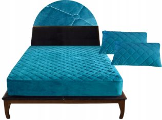 POKROWIEC NA MATERAC OCHRANIACZ WODOODPORNY 140x200x30 + 2x POSZEWKA 48×74