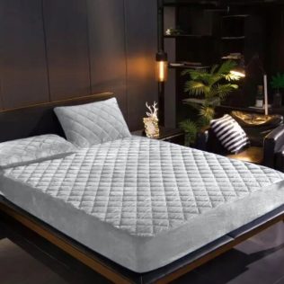 POKROWIEC NA MATERAC OCHRANIACZ WODOODPORNY 120x200x30 + 2x POSZEWKA 48×74