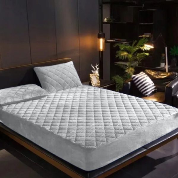 POKROWIEC NA MATERAC OCHRANIACZ WODOODPORNY 160x200x30 + 2x POSZEWKA 48x74 - obrazek 7