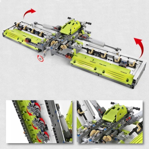KLOCKI PRZYCZEPA KOSIARKA BRONA AKCESORIA TRAKTOR - obrazek 13