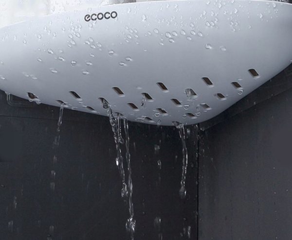 PÓŁKA ŁAZIENKOWA NAROŻNA POD PRYSZNIC ECOCO - obrazek 6