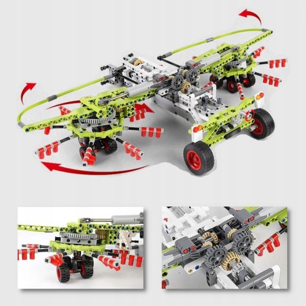 KLOCKI PRZYCZEPA KOSIARKA BRONA AKCESORIA TRAKTOR - obrazek 15