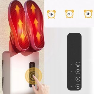 SUSZARKA DO BUTÓW RĘKAWICZEK ELEKTRYCZNA NAŚCIENNA Z INTELIGENTNYM TIMEREM
