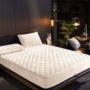 POKROWIEC NA MATERAC OCHRANIACZ WODOODPORNY 90x200x30 + 2x POSZEWKA 48×74